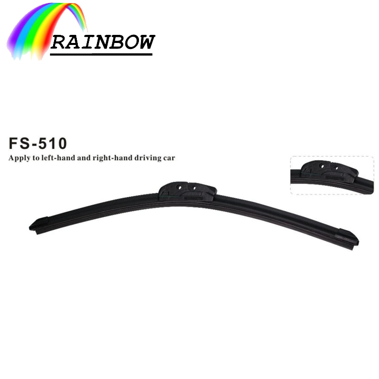 Top Sale Low Price American Car Exterior Accessories Fs-510 Soft Frameless 14&quot;-28&quot;Inch Adapter All Types Windows/Windscreen/Windshield Wiper Blades