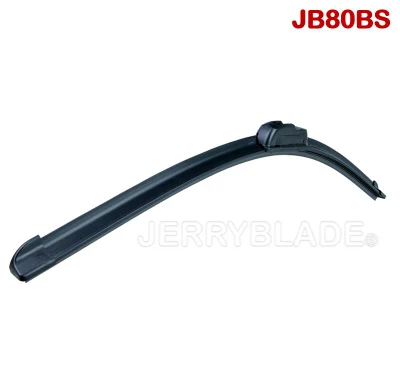 Jb80BS Universal Wiper Blade Hook Wiper Aerodynamic Centric Spoiler Premium Natural Rubber Top Seller Competitive Flat Wiper Cheap Frameless Wiper Beam Blade