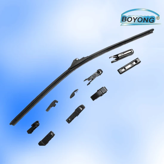 Soft Frameless Wiper Blade Auto Accessory Fiting for More Than 99% Car Types